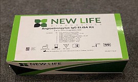 Angiostrongylus IgG ELISA Kit (xét nghiệm giun tròn chuột)
